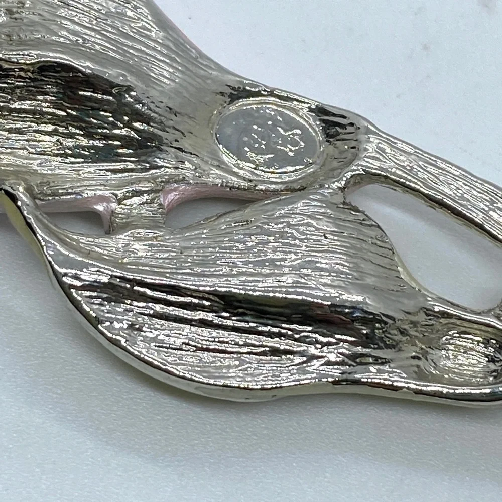 PREMIERE DESIGNS Calla Lily Brooch Vintage Silvertone
